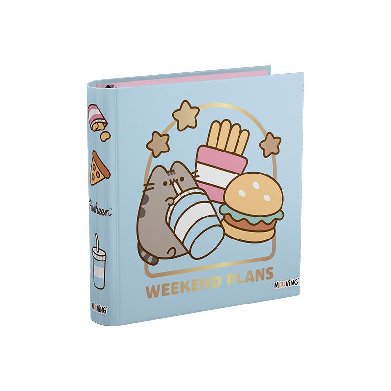Carpeta Escolar 3x40 Pusheen