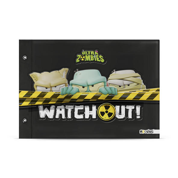 Carpeta Nro.5 de Dibujo Ultra Zombies