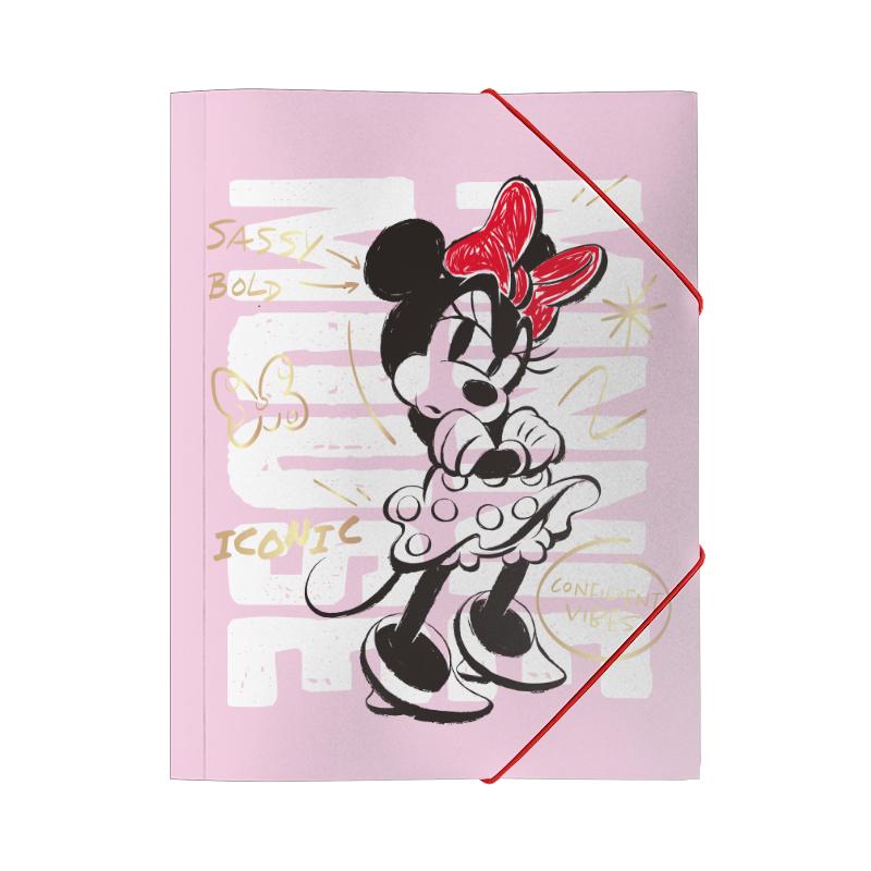 Carpeta Oficio 3 solapas Minnie Mouse