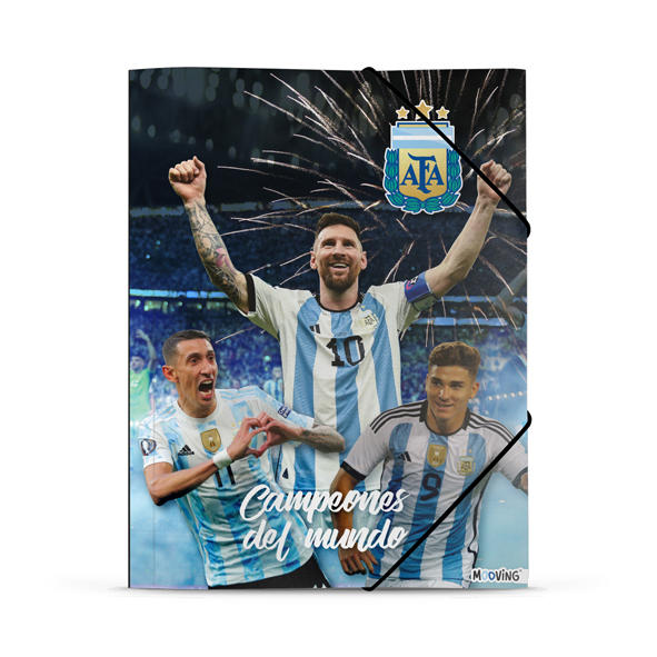 Carpeta Oficio 3 solapas AFA