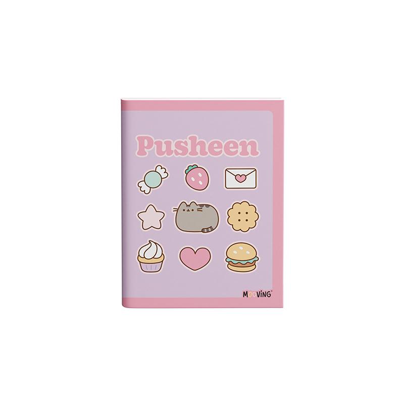 Cuaderno 16x21 T/F Abrochado 48 hjs. Pusheen