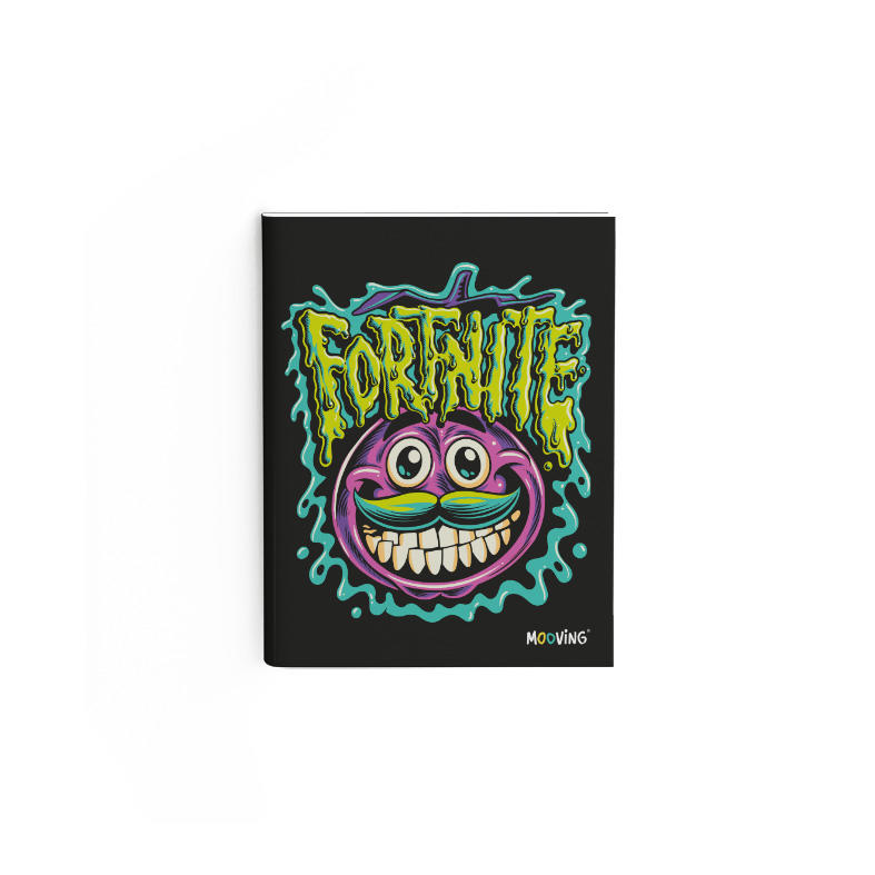 Cuaderno 16x21 T/F Abrochado 48 hjs. Fortnite