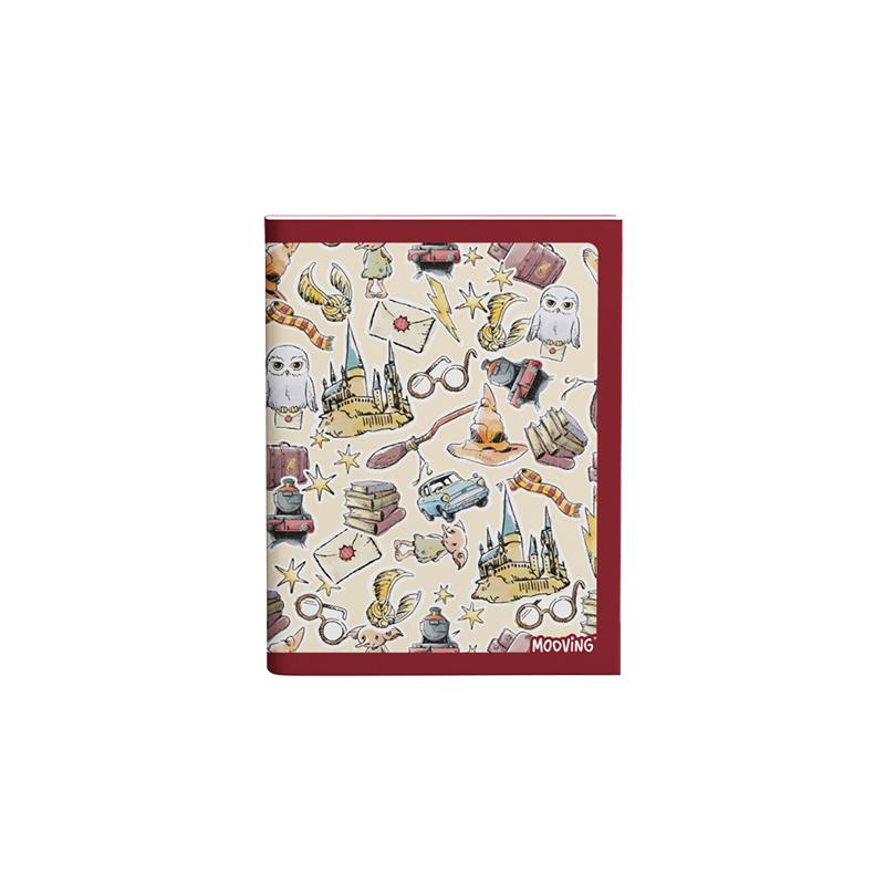 Cuaderno 16x21 T/F Abrochado 48 hjs. Harry Potter