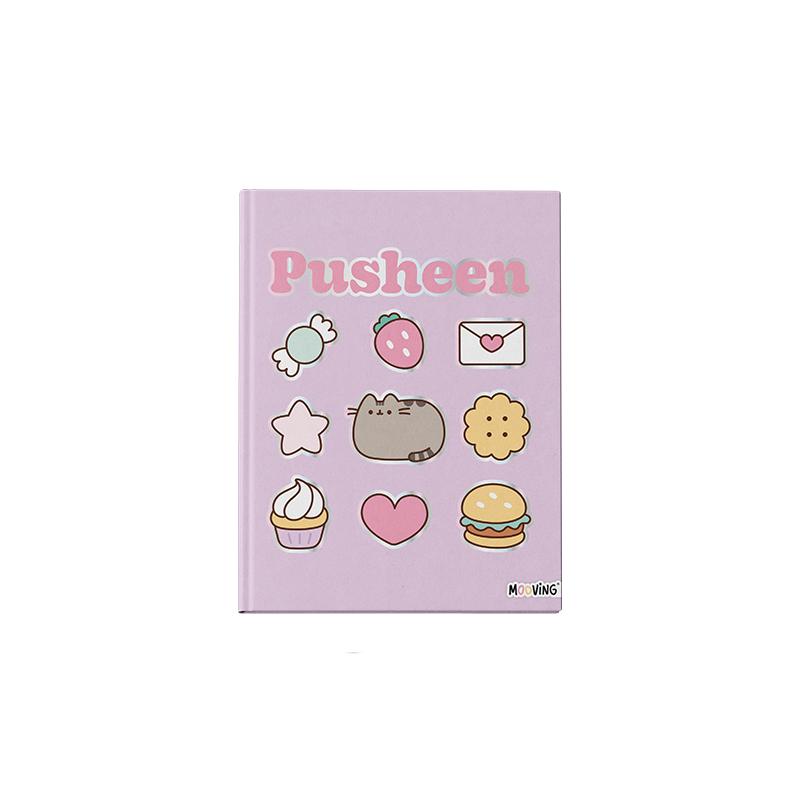 Cuaderno 16x21 T/D Cosido 48 hjs. Pusheen