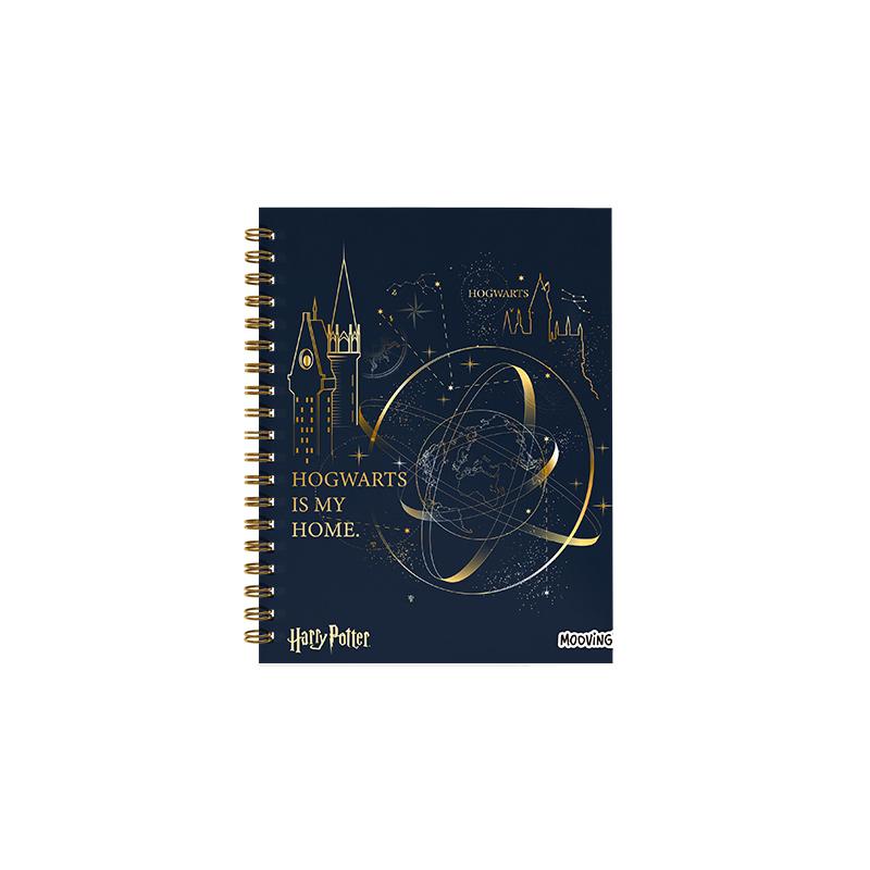 Cuaderno 16x21 espiral Tapa Dura 80 hjs. Harry Potter