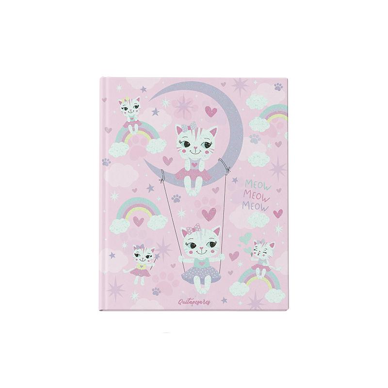 Cuaderno 19.5 x 24 cm Tapa Dura Cosido 48 hjs. Quitapesares