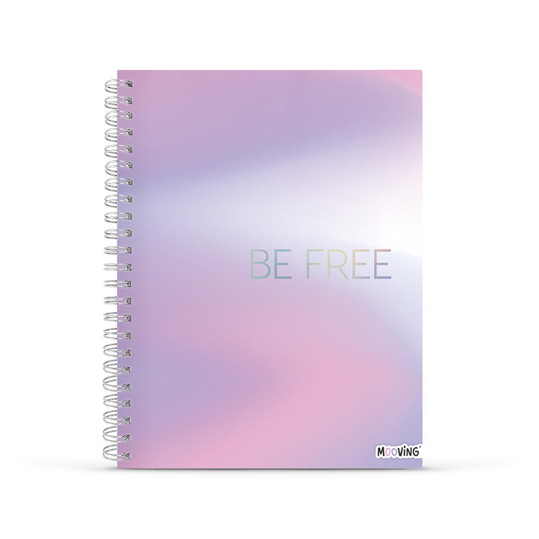 Cuaderno A4 Tapa dura 96 hjs. Pastel