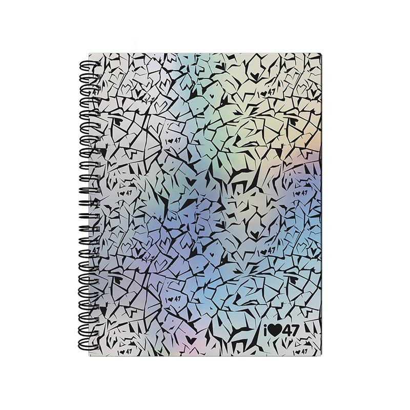 Cuaderno A4 Tapa dura 96 hjs. 47 Street