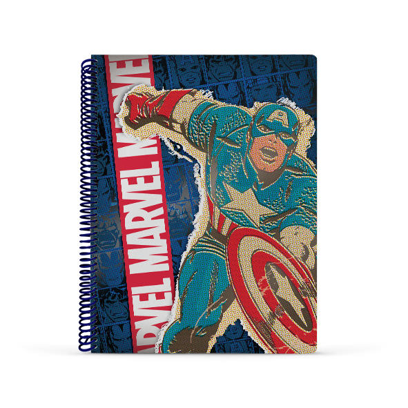 Cuaderno Universitario Rayado Marvel