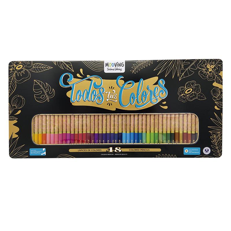 Coloring - Lata de Lapices de Colores x 48