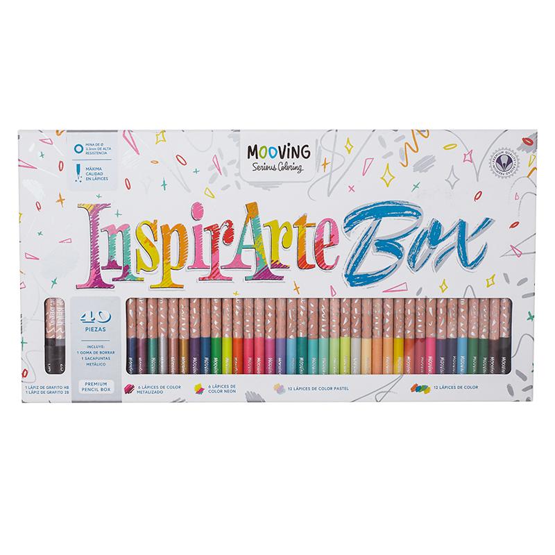 Coloring - InspirArte Box x 40 pcs.