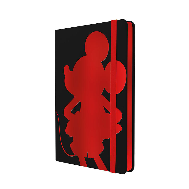 Mooving Notes A5 Tapa Dura Rayado Mickey Mouse