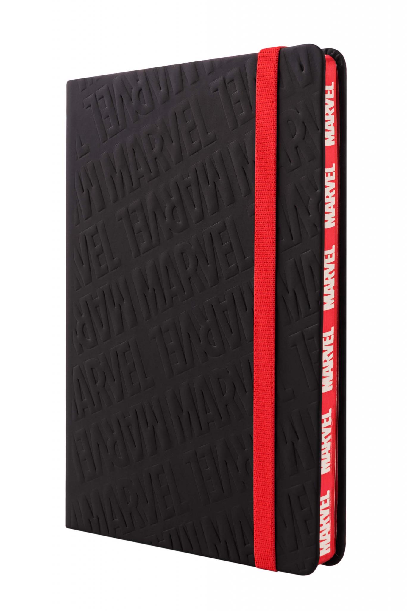 Mooving Notes A5 Tapa Dura Rayado Marvel