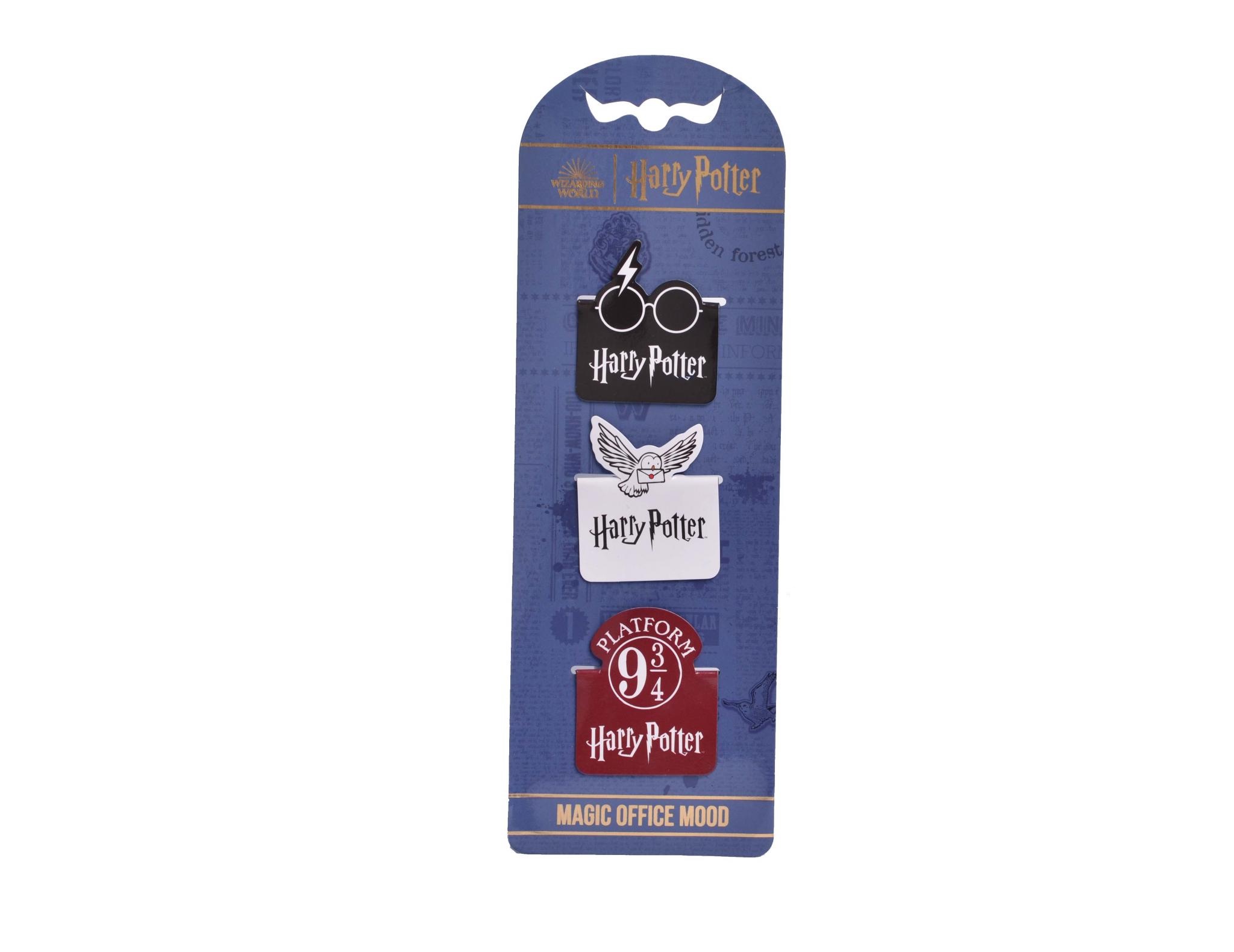 MAW Harry Potter - Magnetic Bookmarks x 3