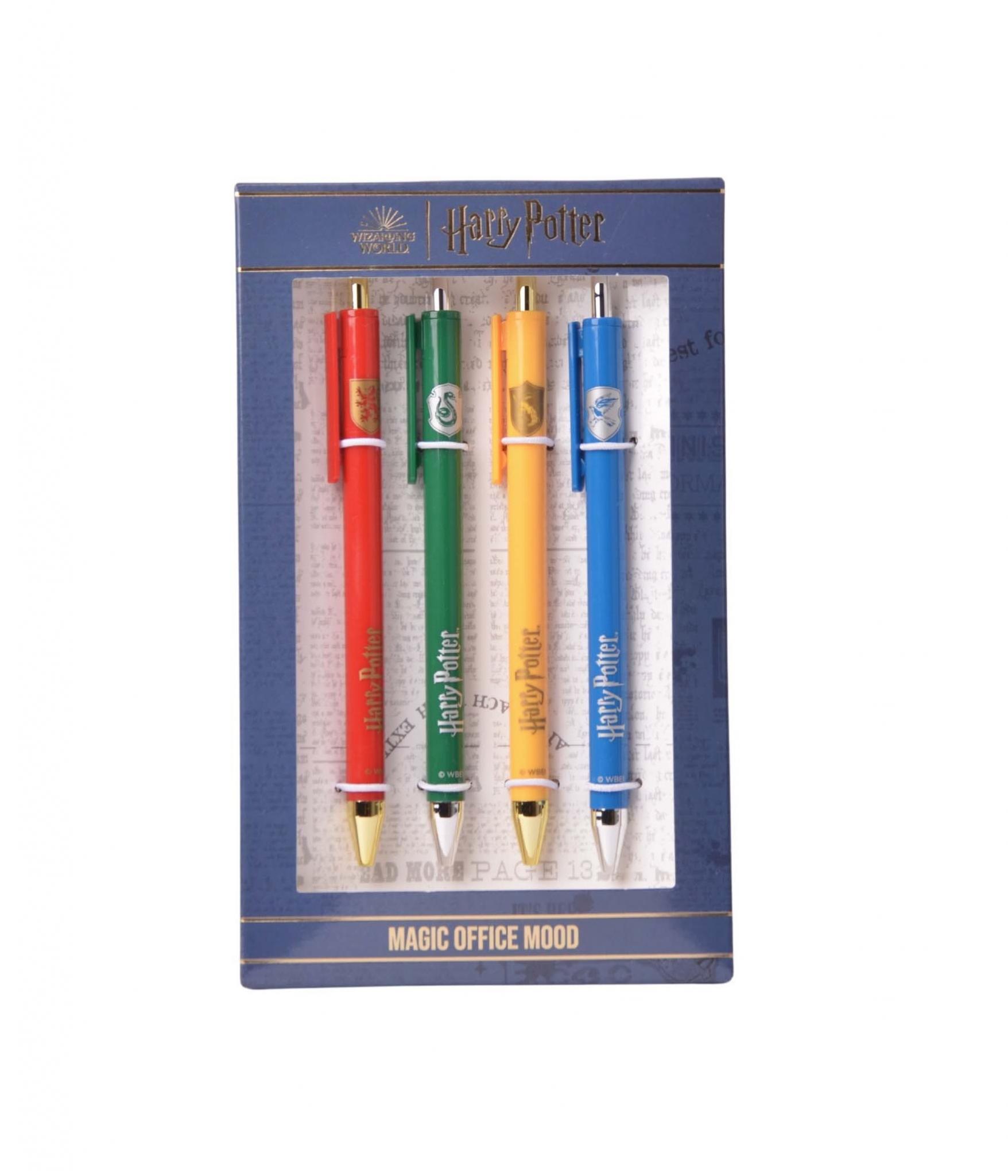MAW Harry Potter - Set de Boligrafos x 4