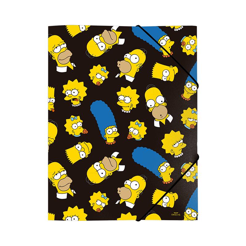 Carpeta Oficio 3 solapas Simpsons