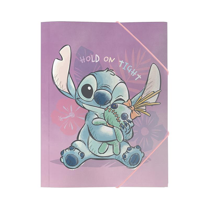 Carpeta Oficio 3 Solapas Stitch
