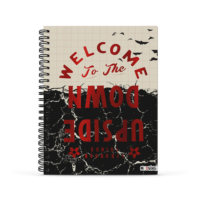 Cuaderno A4 Tapa dura 96 hjs. Stranger Things
