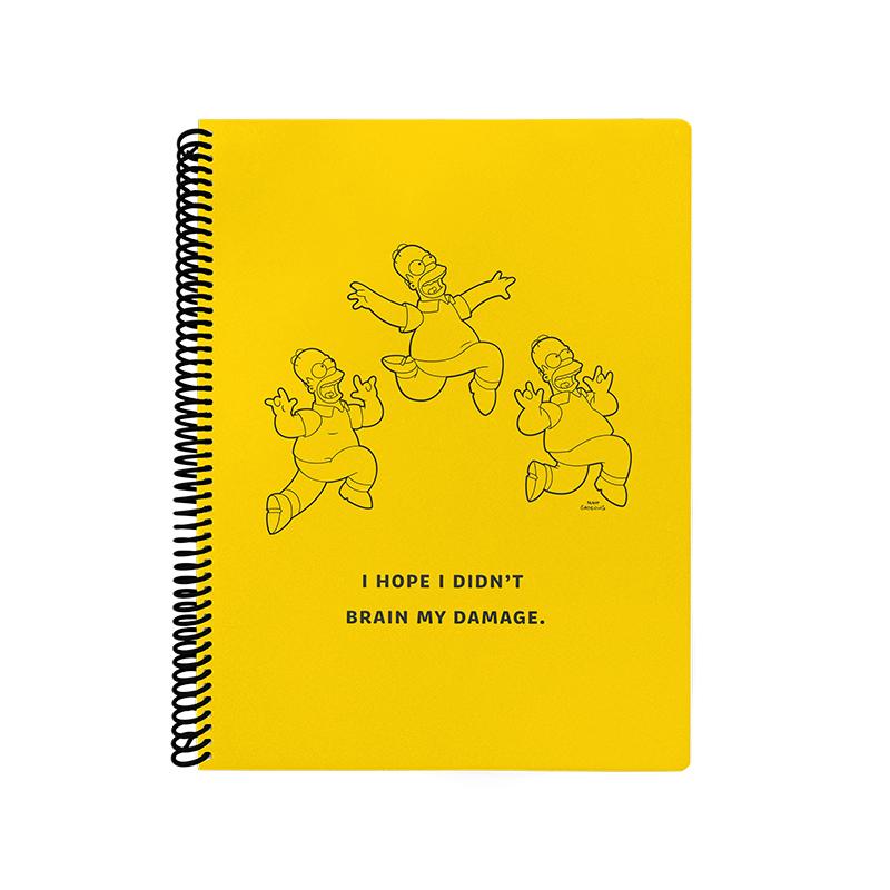 Cuaderno Universitario Rayado Simpsons