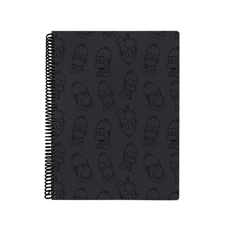Cuaderno Universitario Cuadriculado Simpsons