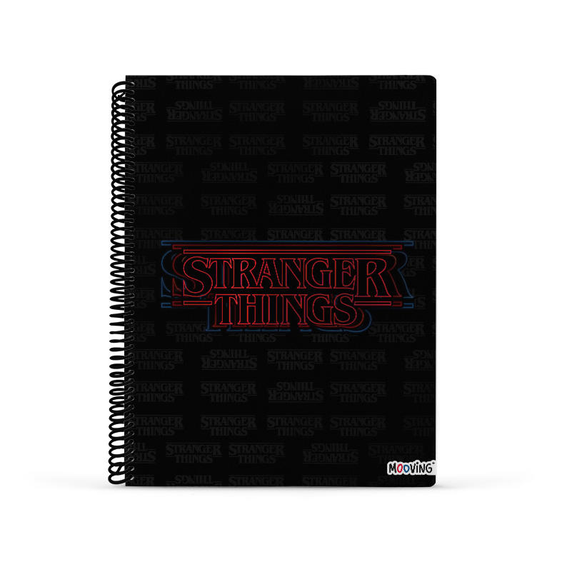 Cuaderno Universitario Cuadriculado Stranger Things