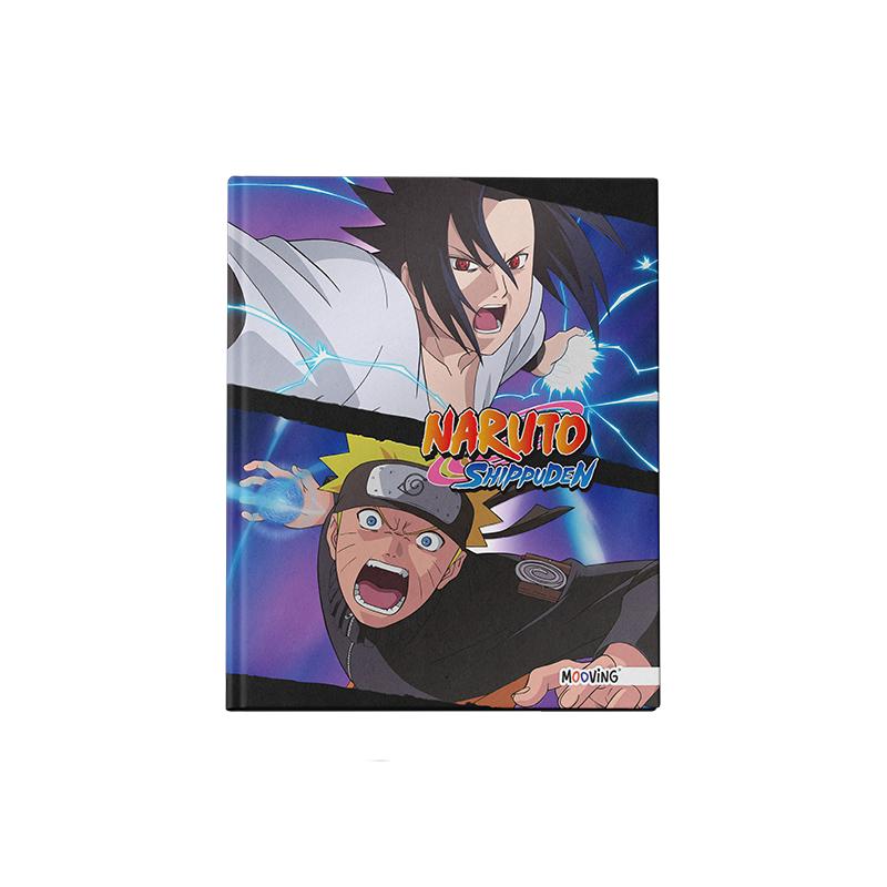 Cuaderno 19.5 x 24 cm Tapa Dura Cosido 48 hjs. Naruto