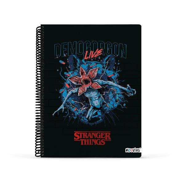 Cuaderno Universitario Rayado Stranger Things