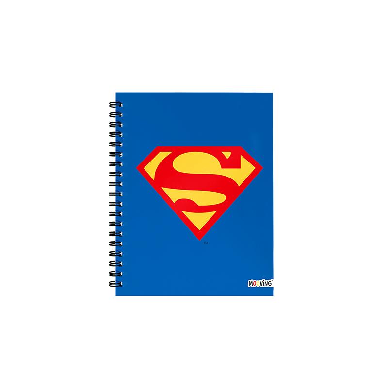 Cuaderno 16x21 espiral Tapa Dura 80 hjs. DC