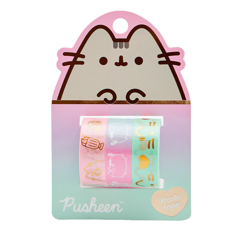 MAW Pusheen - Washi Tape 1.5 cm x 3 m - Blister 3 u.