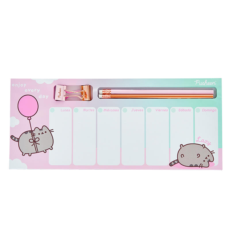 MAW Pusheen - Planner Semanal con Accesorios
