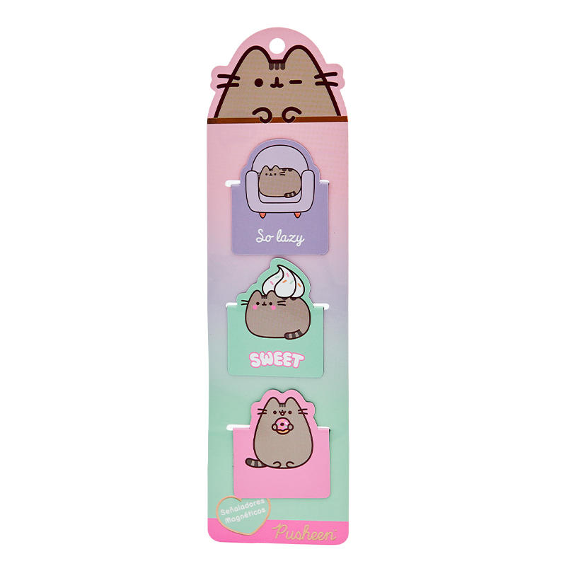 MAW Pusheen - Magnetic Bookmarks x 3