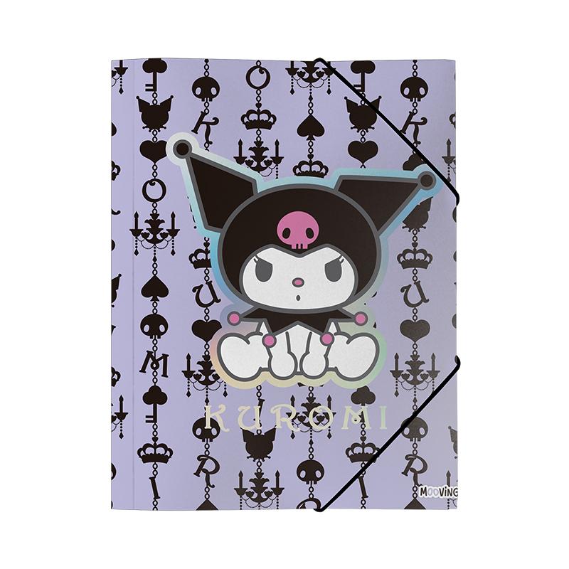 Carpeta Oficio 3 Solapas Kuromi