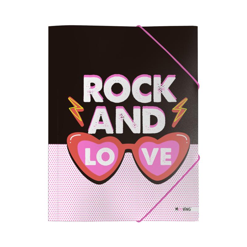 Carpeta Oficio 3 Solapas Rocker