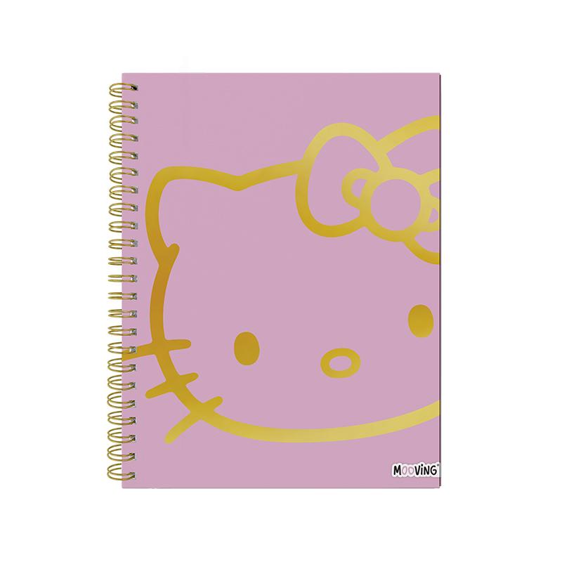 Cuaderno A4 Tapa dura 96 hjs. Hello Kitty