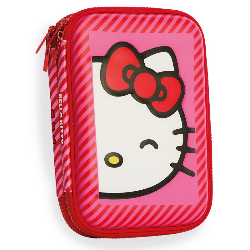 Cartuchera Doble EVA Hello Kitty