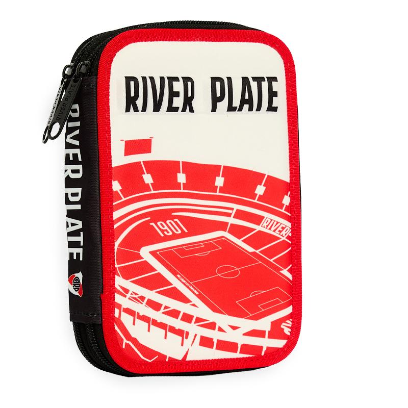 Cartuchera 2 Pisos River Plate