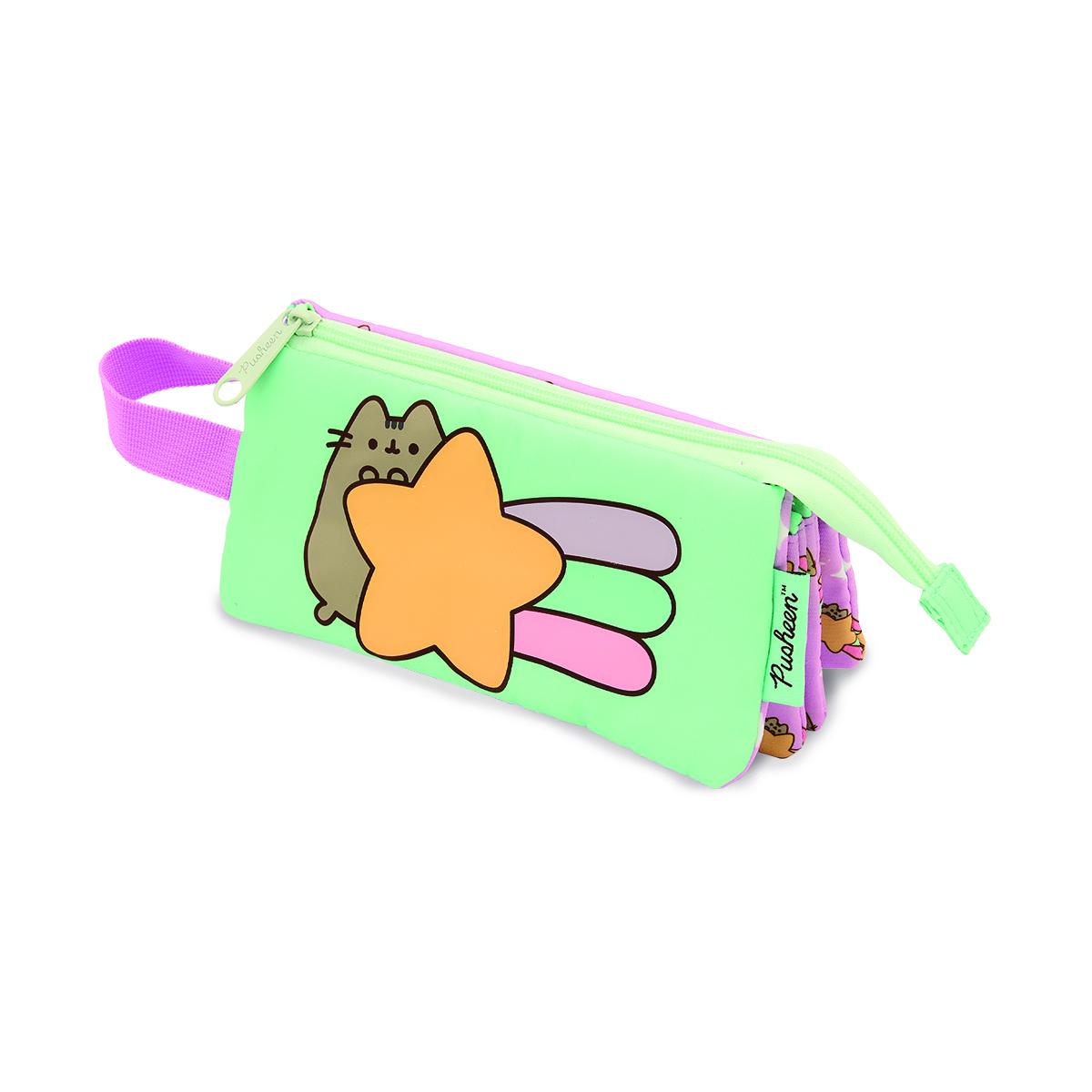 Cartuchera Cuádruple Pusheen
