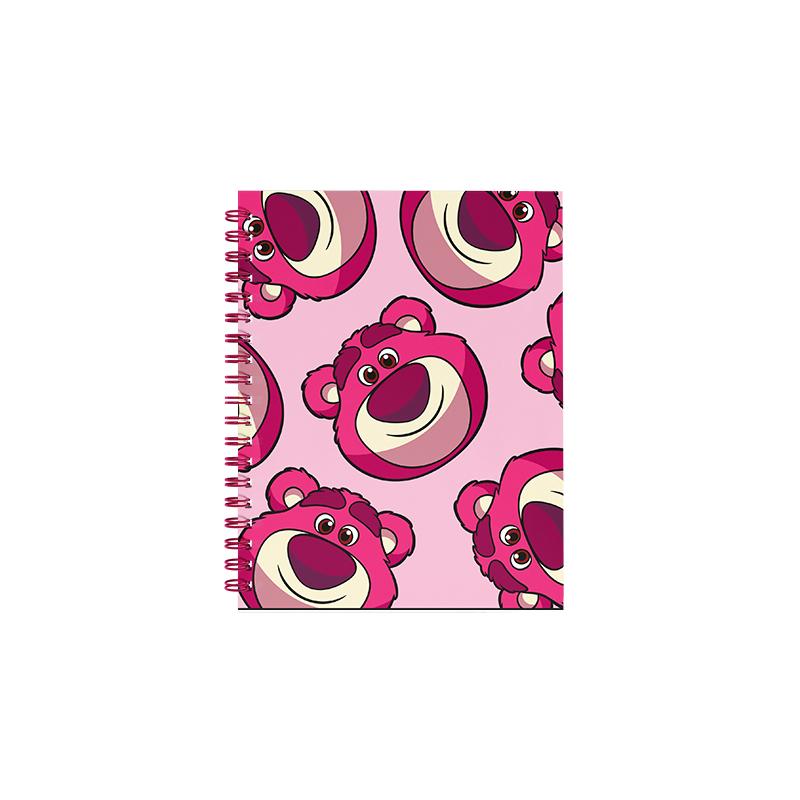 Cuaderno 16x21 espiral Tapa Dura 80 hjs. Lotso