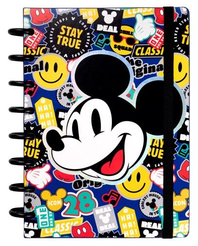 Mooving Loop - Cuaderno de Discos A5 Mickey Mouse