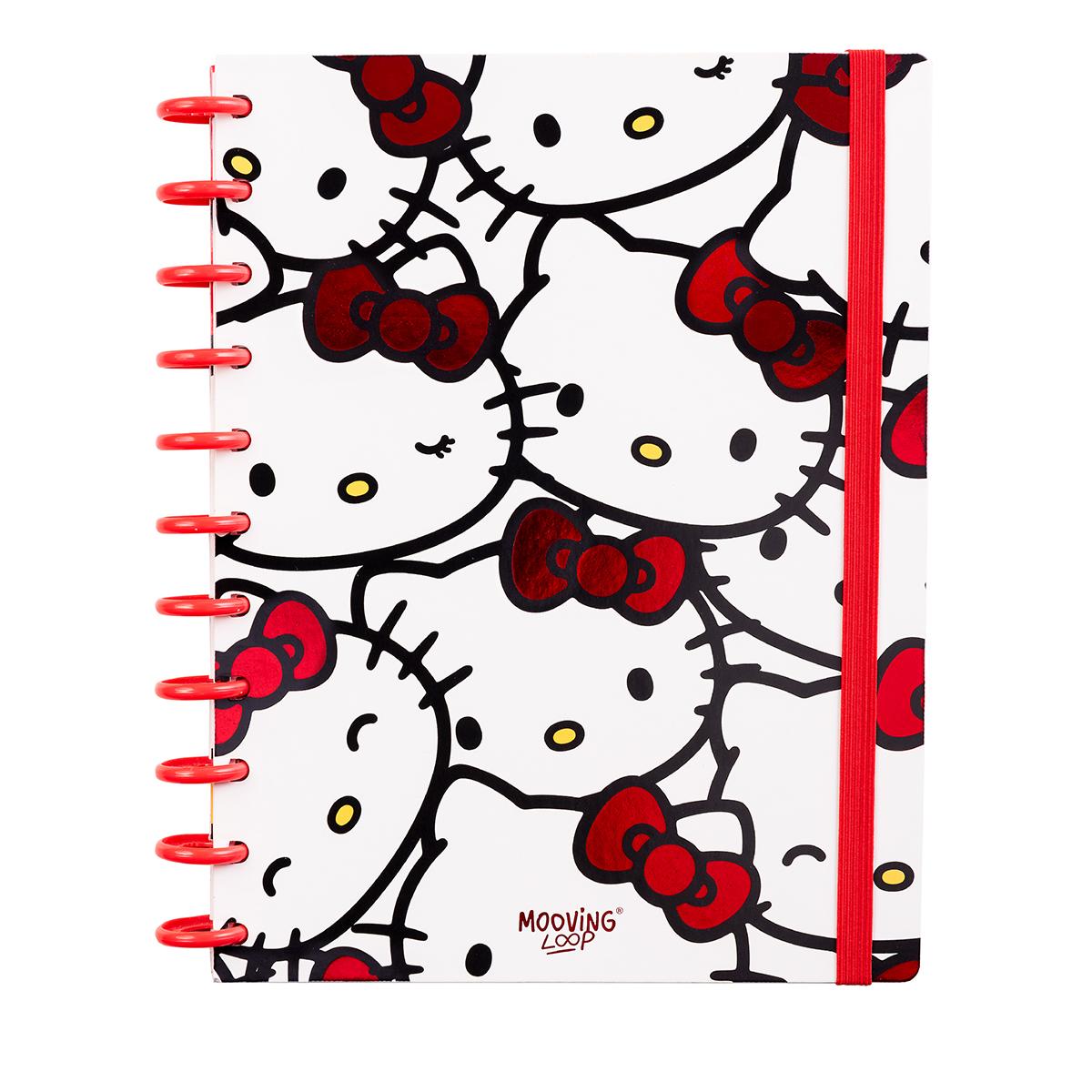 Mooving Loop - Cuaderno de Discos Carta Hello Kitty