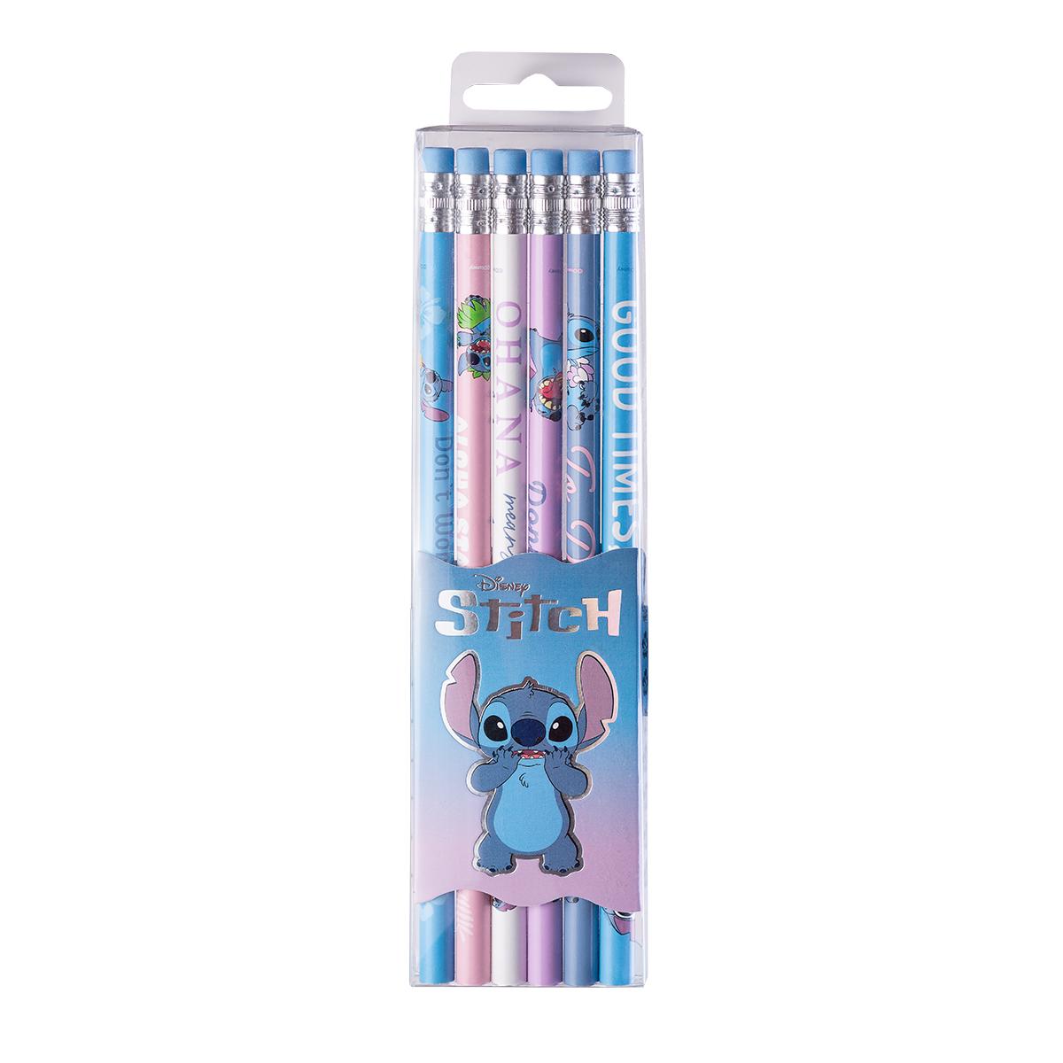 MAW Stitch - Set de lápices HB 6 u.