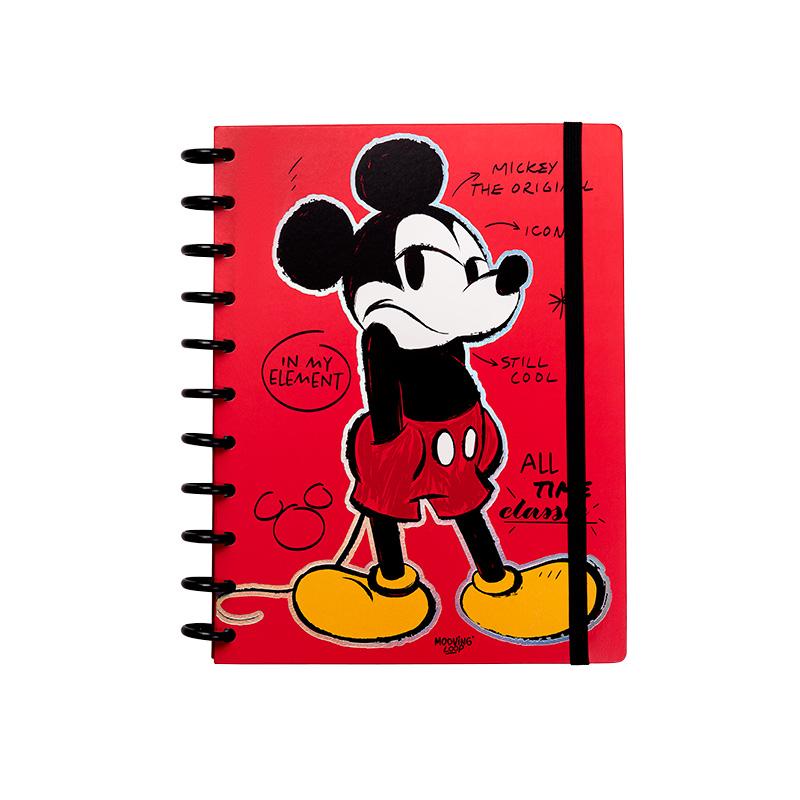 Mooving Loop - Cuaderno de Discos Carta Mickey Mouse