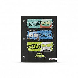 Carpeta Nro.3 con cordon Ultra Zombies