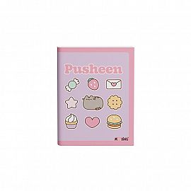 Cuaderno 16x21 T/F Abrochado 48 hjs. Pusheen