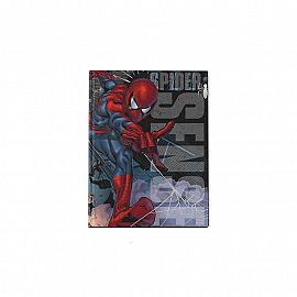 Cuaderno 16x21 T/D Cosido 48 hjs. Spiderman