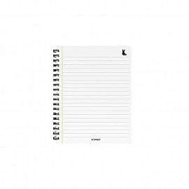 Cuaderno 16x21 espiral Tapa Dura 80 hjs. 47 Street