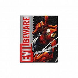 Cuaderno 19.5 x 24 cm Tapa Dura Cosido 48 hjs. Spiderman