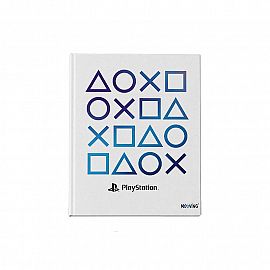 Cuaderno 19.5 x 24 cm Tapa Dura Cosido 48 hjs. PlayStation