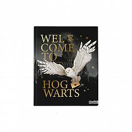 Cuaderno 19.5 x 24 cm Tapa Dura Cosido 48 hjs. Harry Potter