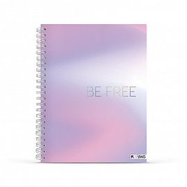 Cuaderno A4 Tapa dura 96 hjs. Pastel